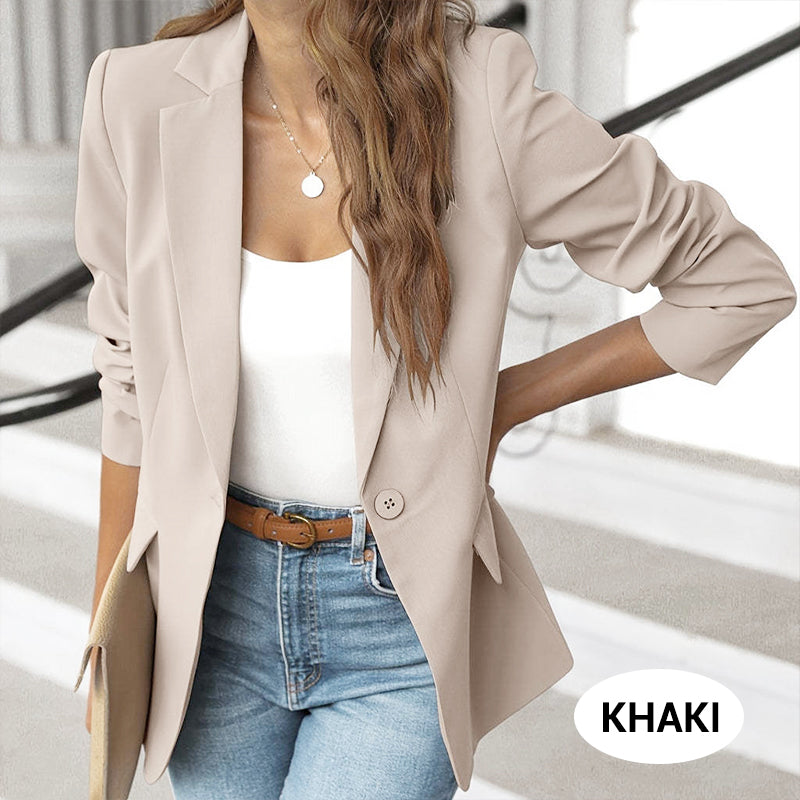 🌞Frühlingserwachen: 50% Rabatt!💎Damen-Blazer "Soft Comfort" – Elegant, Knitterfrei & Dein Allrounder fürs Büro