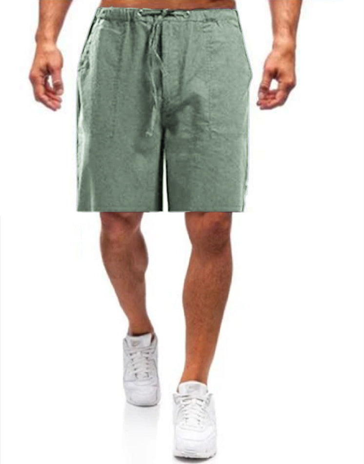 (🎁2024 Neujahrsverkauf🎁) Lockere Freizeitshorts aus Leinen für Herren