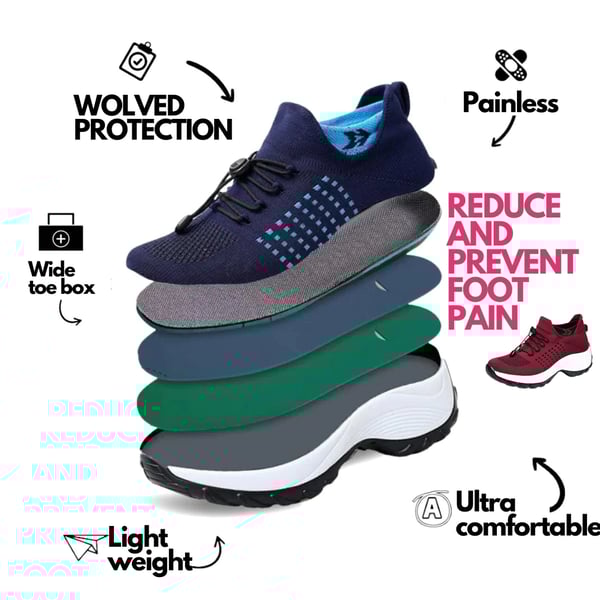 Ortho-Komfortschuhe zur Schmerzlinderung für Damen