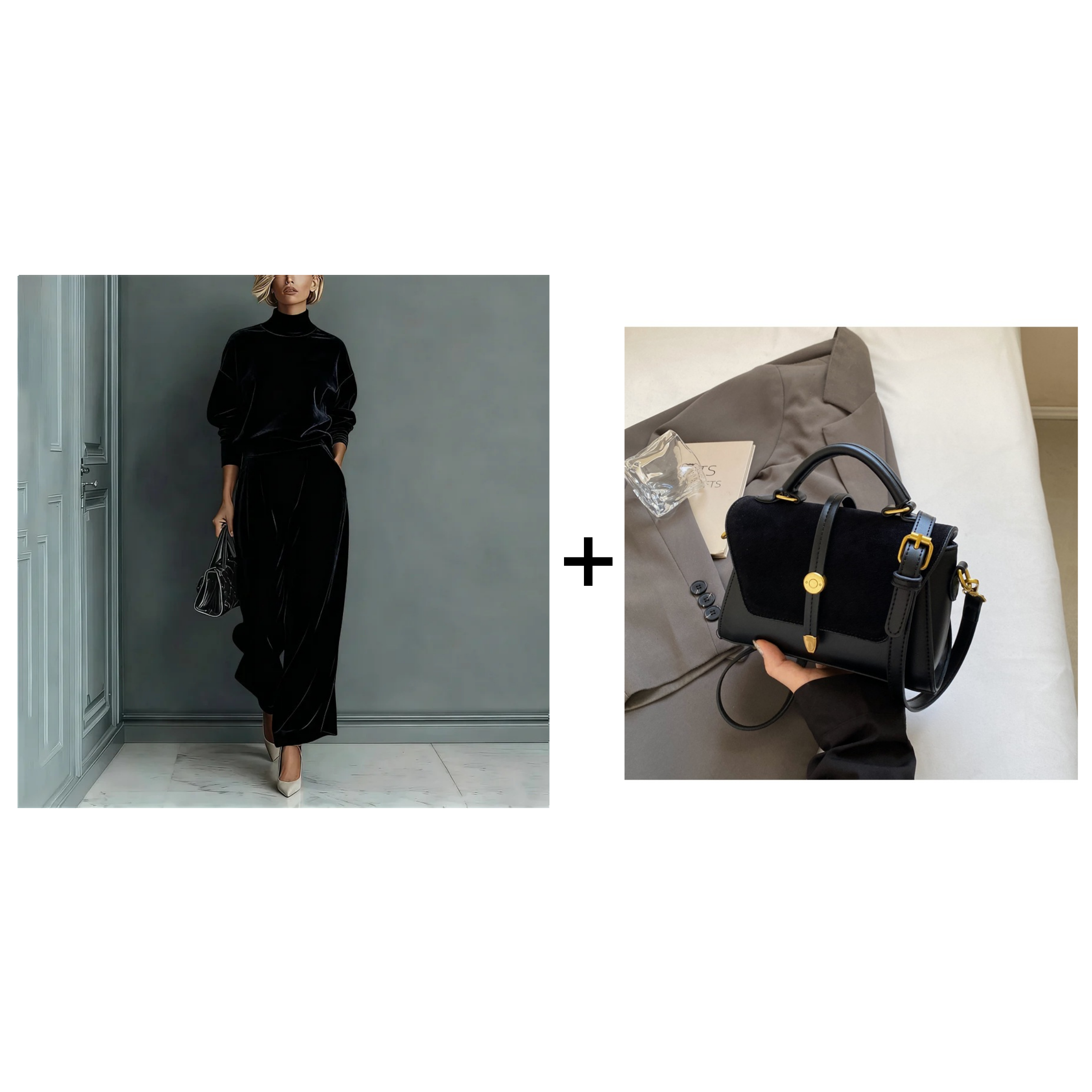 🎉 Neujahrsgeschenk – 50% RABATT!🧥 Damen-Freizeit-Zweiteiler: Warmes Oberteil + Weite Hose – mühelos stylisch & bequem (kein Kombinieren nötig!)