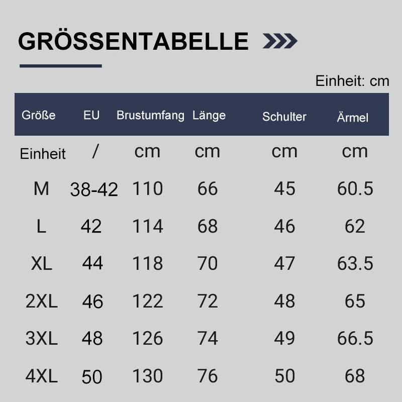 👑Fliwos® Herren Stehkragen Zipper Freizeitjacke