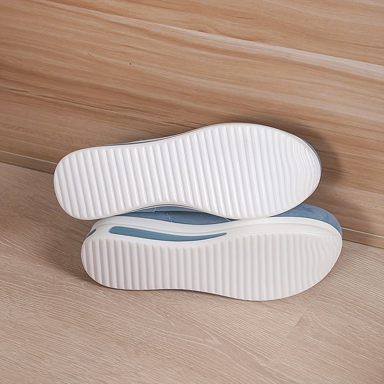 🌞Frühlingserwachen: 50% Rabatt!✨Orthopädische Damensneaker mit Plateau-Sohle – 3-Fußgewölbe-Unterstützung, Atmungsaktiv & Rutschfest, Stylisch mit Gold-Details für Ganztägigen Komfort