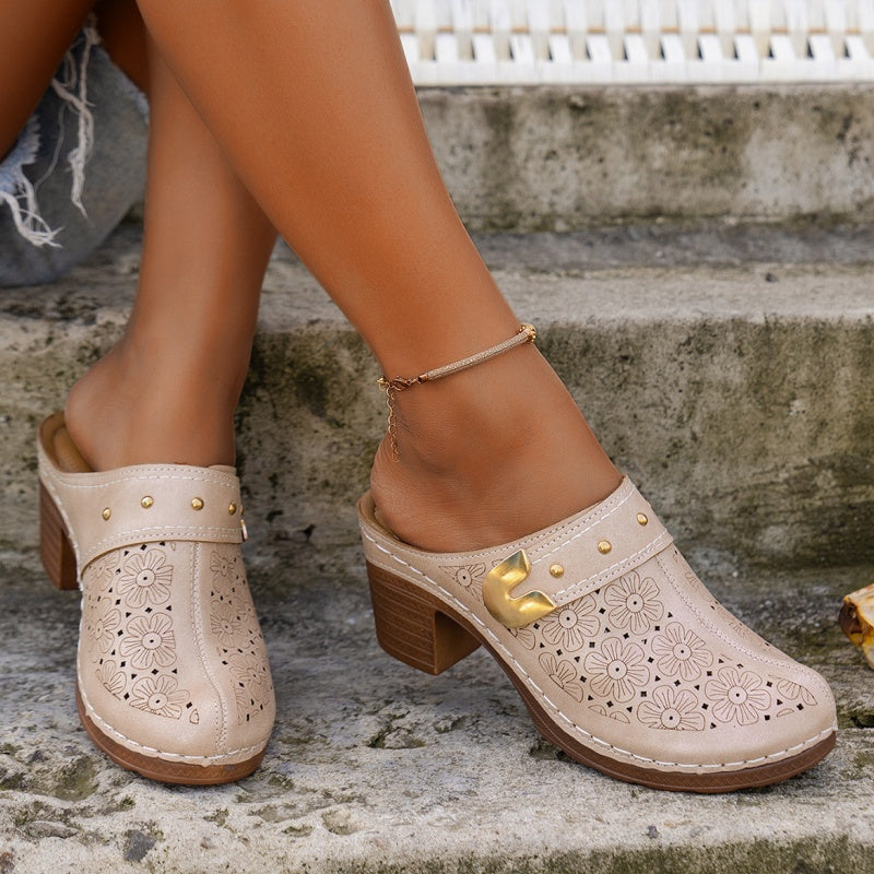 ✨👠2025 Neue Sandalen mit klobigem Absatz