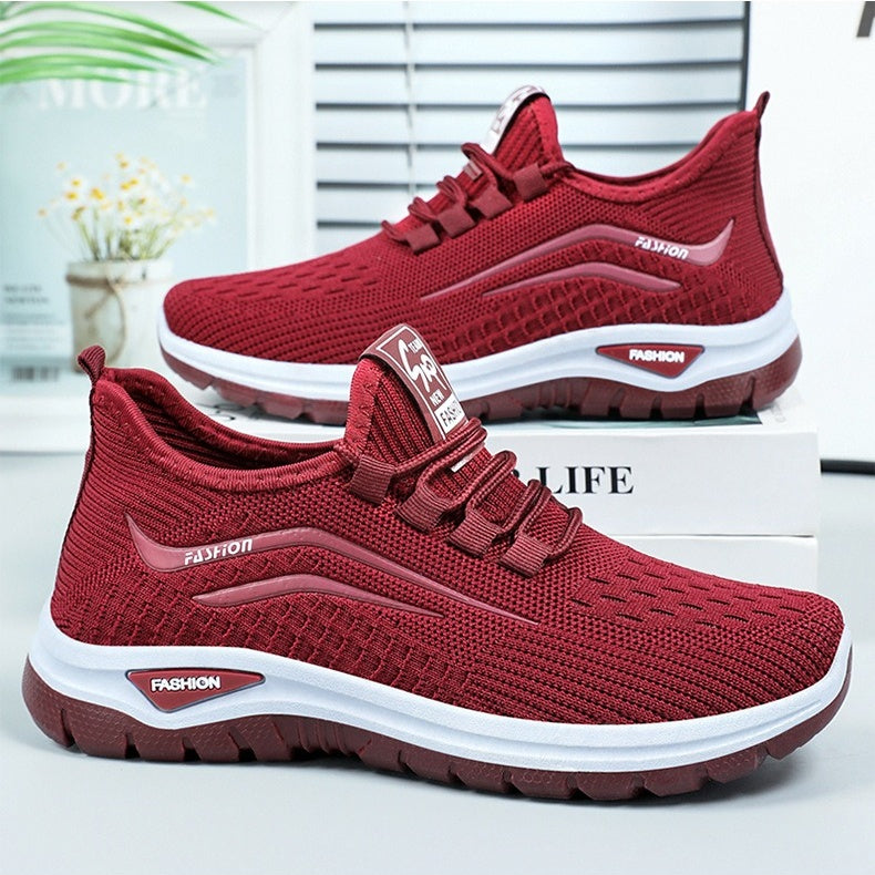 Damen Casual Atmungsaktiver Komfort Sneaker