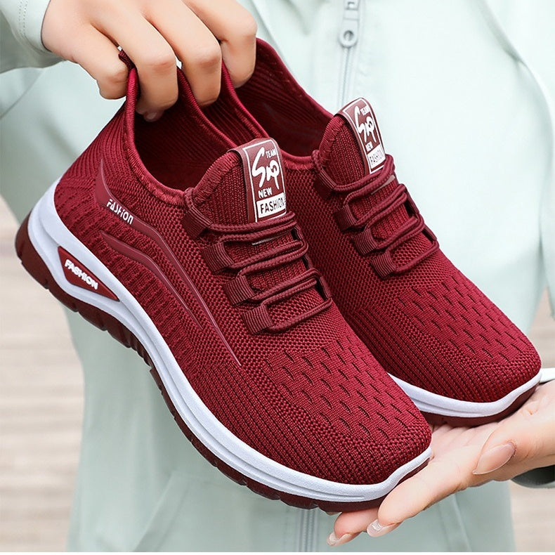 Damen Casual Atmungsaktiver Komfort Sneaker