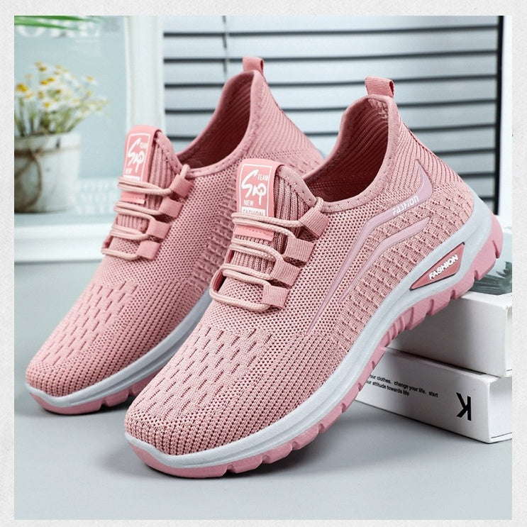 Damen Casual Atmungsaktiver Komfort Sneaker