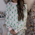 🌲🎀Gemütliches Weihnachts-Set aus Langarmshirt und Hose