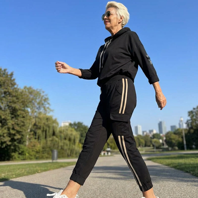 🎉 Neujahrsgeschenk – 50% RABATT!🧥 Damen-Kapuzen-Set: Bequem & sportlich – perfekt für den Alltag