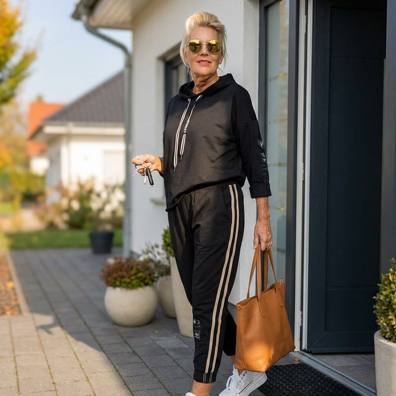 🎉 Neujahrsgeschenk – 50% RABATT!🧥 Damen-Kapuzen-Set: Bequem & sportlich – perfekt für den Alltag