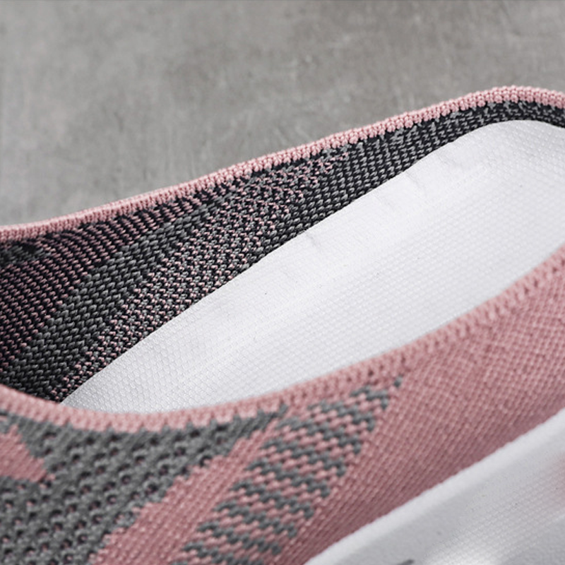 🌞Frühlingserwachen: 50% Rabatt!🔥Damen Rückenoffene Slip-On Sneaker – Atmungsaktives Mesh, Rutschfeste Sohle & Ergonomische Fußstütze, Bequem für Alltag