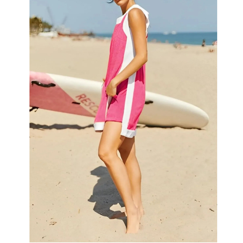 🌞Frühlingserwachen: 50% Rabatt!🔥Sportlicher Zweiteiler "Active Summer": Ärmelloses Kleid & Passende Shorts