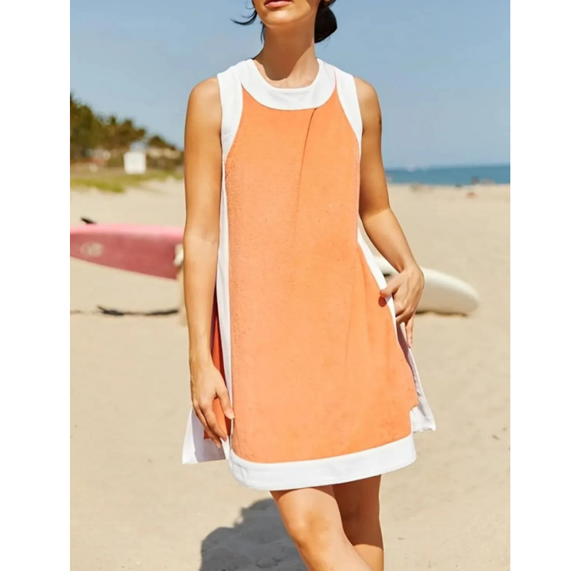 🌞Frühlingserwachen: 50% Rabatt!🔥Sportlicher Zweiteiler "Active Summer": Ärmelloses Kleid & Passende Shorts