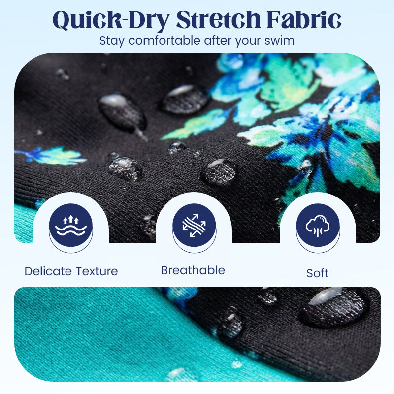 Women's 3-Piece Tankini Swimsuit