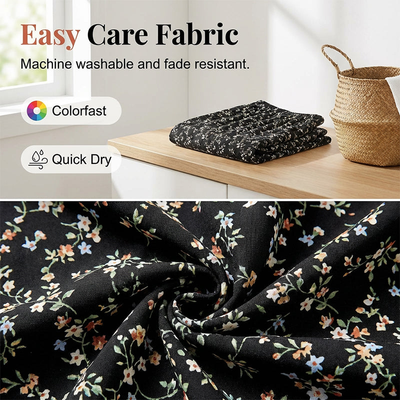 Women's Floral High-Waist A-Line Maxi Skirt